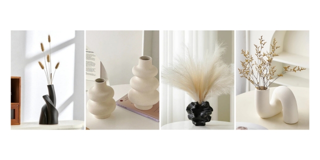 Modern Nordic Ceramic Vases: Elevating Luxury Living with Timeless Style
