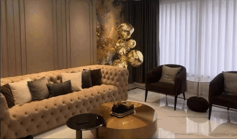 Nordic Lava Led Floor Lamp